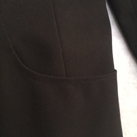 Jones & Co Stretch 2 Button Fully Lined Jacket w/Classic Lapels & Slight Peplum - Picture 7 of 16
